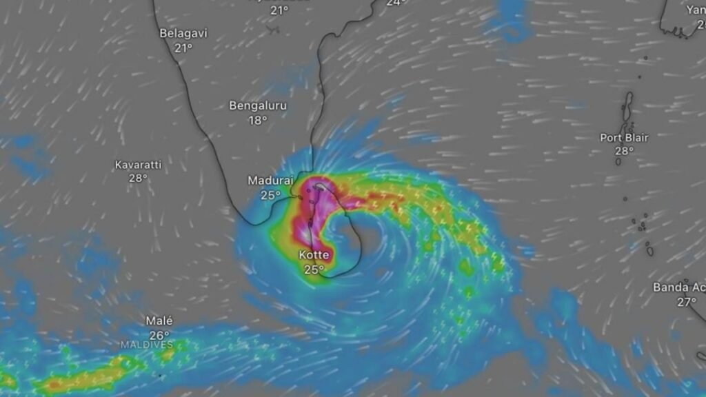 Cyclone Ditwah in Sri Lanka