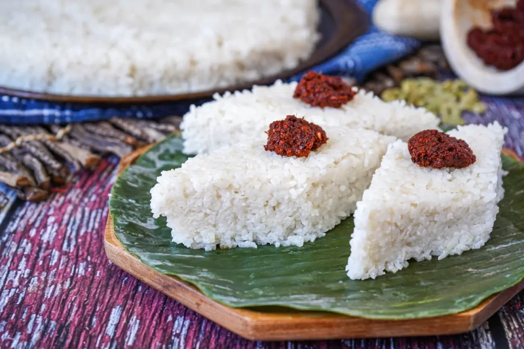 Milk rice, symbol of prosperity